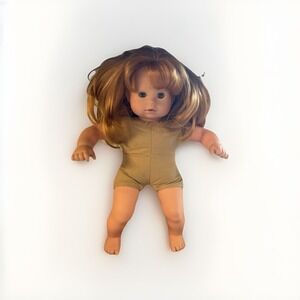 Gotz Red Head Doll Made In USA With Adora White Shirt